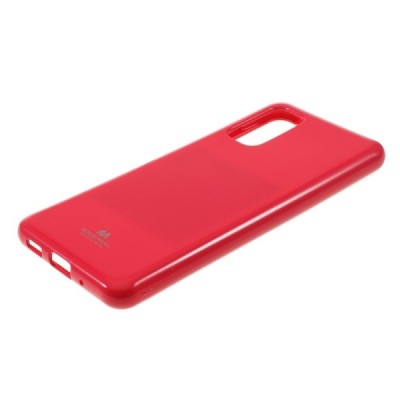 Samsung Galaxy S20 FE (Fan Edition) Mercury tamsiai rožinis kieto silikono tpu dėklas - nugarėlė | Priedai.lt