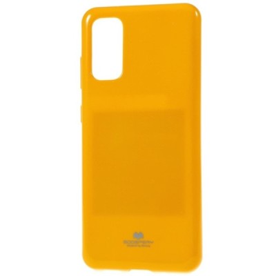 Samsung Galaxy S20 FE (Fan Edition) Mercury geltonas kieto silikono tpu dėklas - nugarėlė | Priedai.lt