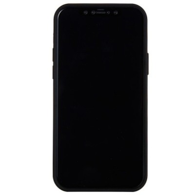 Apple iPhone 12 Pro Max kieto silikono TPU juodas dėklas - nugarėlė | Priedai.lt