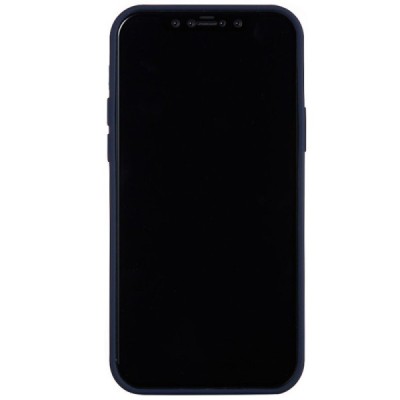 Apple iPhone 12 Pro Max kieto silikono TPU tamsiai mėlynas dėklas - nugarėlė | Priedai.lt