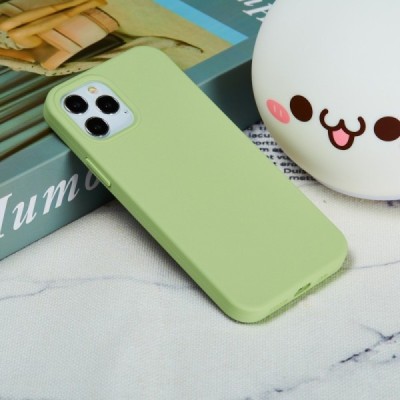 Apple iPhone 12 Pro Max kieto silikono TPU žalias dėklas - nugarėlė | Priedai.lt