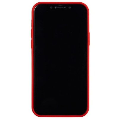 Apple iPhone 12 Mini kieto silikono TPU raudonas dėklas - nugarėlė | Priedai.lt