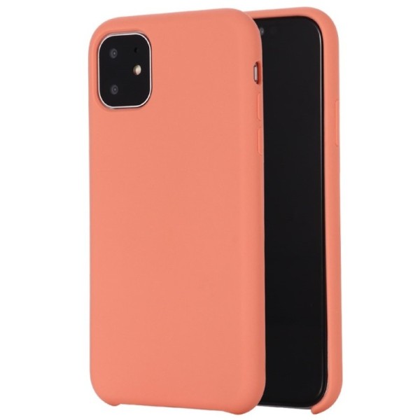 Kieto silikono (TPU) dėklas - oranžinis (iPhone 11)