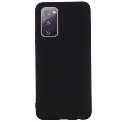 Samsung Galaxy S20 FE (Fan Edition) Shell kieto silikono TPU juodas dėklas - nugarėlė | Priedai.lt