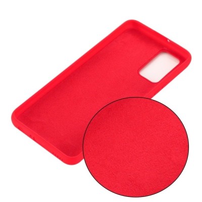 Samsung Galaxy S20 FE (Fan Edition) Shell kieto silikono TPU raudonas dėklas - nugarėlė | Priedai.lt