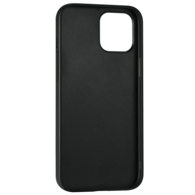 „Deluxe Leather“ Apple iPhone 12 Pro Max juodas odinis dėklas | Priedai.lt