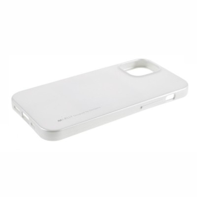 Apple iPhone 12 Mini Mercury sidabrinis kieto silikono TPU dėklas - nugarėlė | Priedai.lt