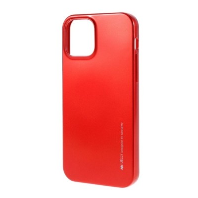 Apple iPhone 12 Mini Mercury raudonas kieto silikono TPU dėklas - nugarėlė | Priedai.lt