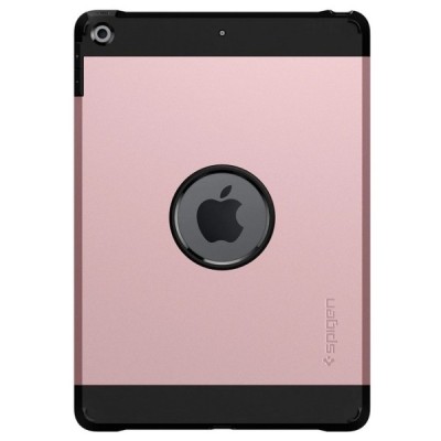 Apple iPad 10.2 (2019) Spigen Tough Armor sustiprintos apsaugos dėklas rožinis - nugarėlė | Priedai.lt