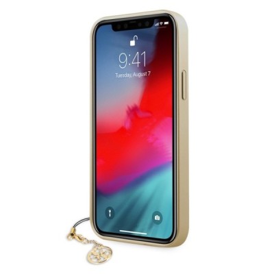 „Guess“ Apple iPhone 12 Mini rudas kieto silikono dėklas | Priedai.lt