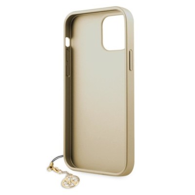 „Guess“ Apple iPhone 12 Mini rudas kieto silikono dėklas | Priedai.lt