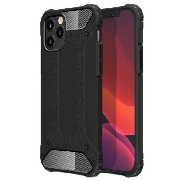 Sustiprintos apsaugos dėklas - juodas (iPhone 12 Pro Max)