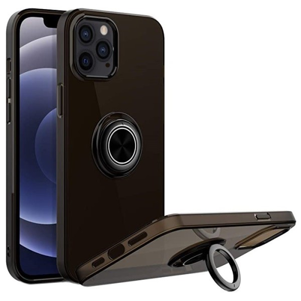 „Sheet“ Kickstand (TPU) dėklas - juodas (iPhone 12 Pro Max)