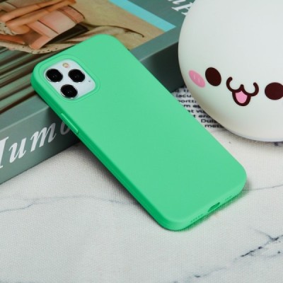 Apple iPhone 12 (12 Pro)  kieto silikono TPU mėtinis dėklas - nugarėlė | Priedai.lt
