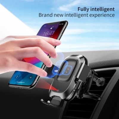 „Baseus“ Air Vent automobilinis telefono laikiklis (kroviklis) - juodas | Priedai.lt
