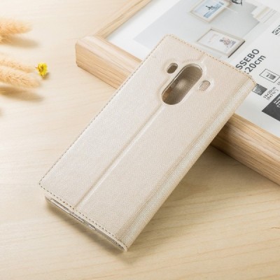 Huawei Mate 10 Pro „Vili“ S View Cover atverčiamas rudas dėklas su langeliu | Priedai.lt