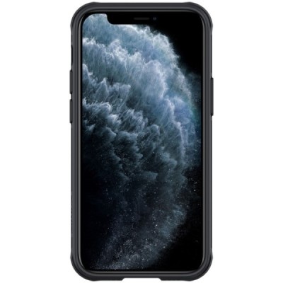 Apple iPhone 12 Mini „Nillkin“ CamShield juodas dėklas, nugarėlė su kameros apsauga | Priedai.lt