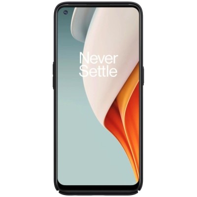 Nillkin Frosted Shield OnePlus Nord N100 juodas plastikinis dėklas | Priedai.lt