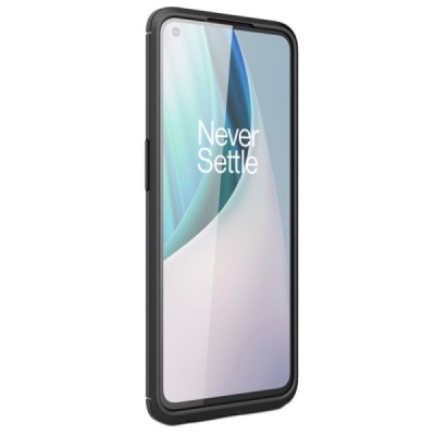 OnePlus Nord N100 Carbon kieto silikono TPU juodas dėklas - nugarėlė | Priedai.lt