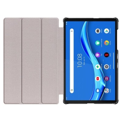 Lenovo Tab M10 10.1" HD Gen 2 (TB-X306F, X306X) atverčiamas mėlynas odinis dėklas (sulankstomas) | Priedai.lt
