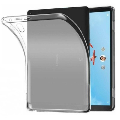 Lenovo Tab M10 10.1" HD Gen 2 (X306F, X306X) kieto silikono TPU skaidrus dėklas - nugarėlė | Priedai.lt