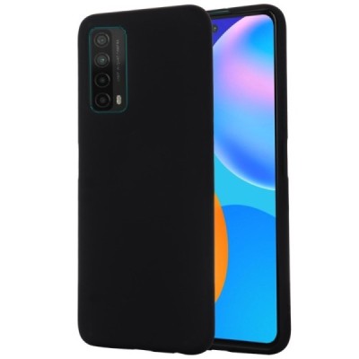 Huawei P smart 2021 Shell kieto silikono TPU juodas dėklas - nugarėlė | Priedai.lt