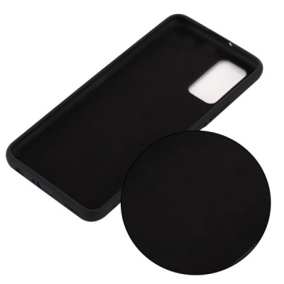 Huawei P smart 2021 Shell kieto silikono TPU juodas dėklas - nugarėlė | Priedai.lt