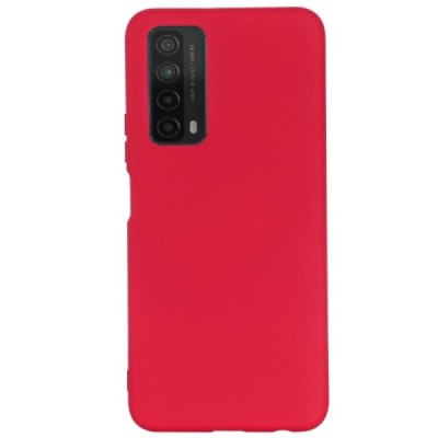 Huawei P smart 2021 Shell kieto silikono TPU raudonas dėklas - nugarėlė | Priedai.lt