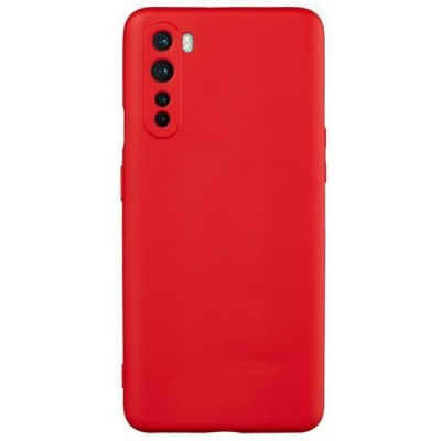 OnePlus Nord Shell kieto silikono TPU raudonas dėklas - nugarėlė | Priedai.lt