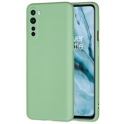 OnePlus Nord Shell kieto silikono TPU žalias dėklas - nugarėlė | Priedai.lt