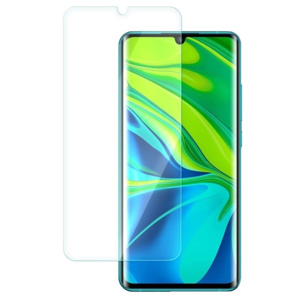 „Calans“ Tempered Glass pilnai dengiantis apsauginis ekrano stiklas 0.2 mm - skaidrus (Mi Note 10 / Mi Note 10 Pro / Mi Note 10