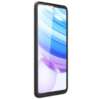 Xiaomi Poco X3 (X3 Pro) „Carbon“ kieto silikono TPU juodas dėklas - nugarėlė | Priedai.lt