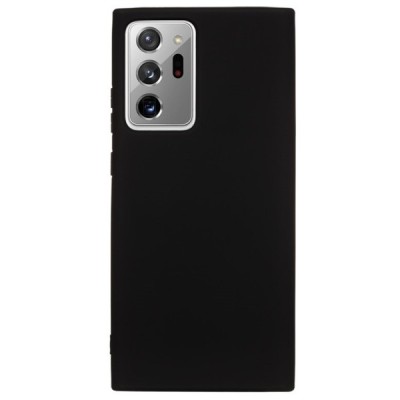 Samsung Galaxy Note 20 Ultra (N986F) Shell kieto silikono TPU juodas dėklas - nugarėlė | Priedai.lt