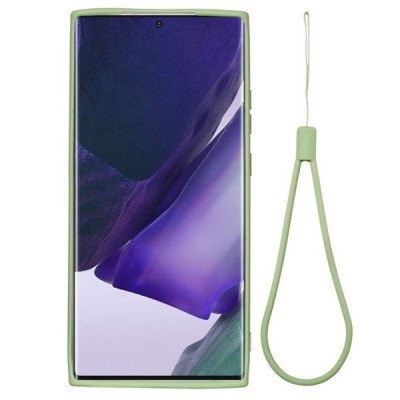 Samsung Galaxy Note 20 Ultra (N986F) Shell kieto silikono TPU žalias dėklas - nugarėlė | Priedai.lt