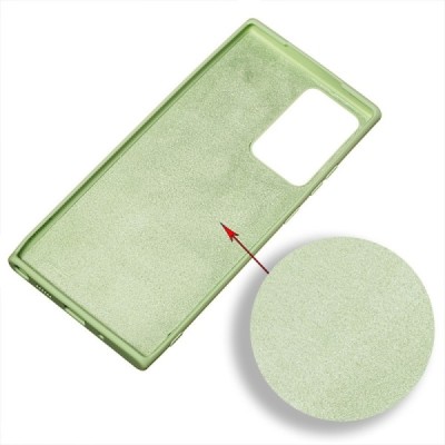 Samsung Galaxy Note 20 Ultra (N986F) Shell kieto silikono TPU žalias dėklas - nugarėlė | Priedai.lt