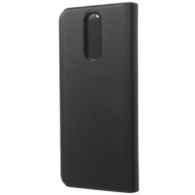 Huawei Mate 10 Lite plastikinis atverčiamas juodas dėklas | Priedai.lt