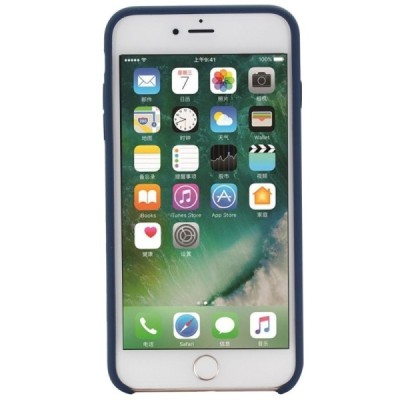 Apple iPhone 7 / 8 / SE 2020 „Shell“ kieto silikono TPU mėlynas dėklas - nugarėlė | Priedai.lt