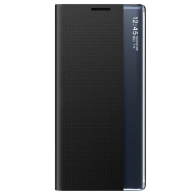 Huawei P smart 2021 View Line juodas atverčiamas dėklas - knygutė | Priedai.lt