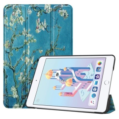 Apple iPad mini 4 (iPad mini 2019) atverčiamas spalvotas „Sakura“ dėklas - knygutė / Priedai.lt