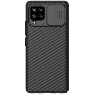 Samsung Galaxy A42 5G „Nillkin“ CamShield juodas dėklas, nugarėlė su kameros apsauga | Priedai.lt