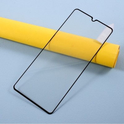 Samsung Galaxy A42 5G „Rurihai“ 9H Tempered Glass sustiprintos apsaugos juodas pilnai dengiantis apsauginis ekrano stiklas | Pri