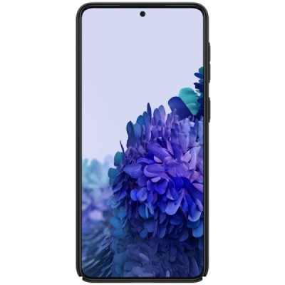 Samsung Galaxy S21+ (G996B) Nillkin Frosted Shield juodas plastikinis dėklas, nugarėlė | Priedai.lt