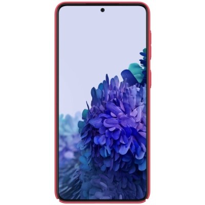 Samsung Galaxy S21+ (G996B) Nillkin Frosted Shield raudonas plastikinis dėklas, nugarėlė | Priedai.lt