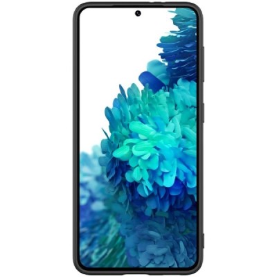 Samsung Galaxy S21+ (G996B) „Nillkin“ Textured Case juodas dėklas - nugarėlė | Priedai.lt