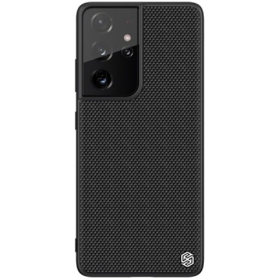 Samsung Galaxy S21 Ultra (G998B) „Nillkin“ Textured Case juodas dėklas - nugarėlė | Priedai.lt