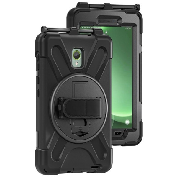 Sustiprintos apsaugos dėklas - juodas (Galaxy Tab Active 3 8.0 / Tab Active5)