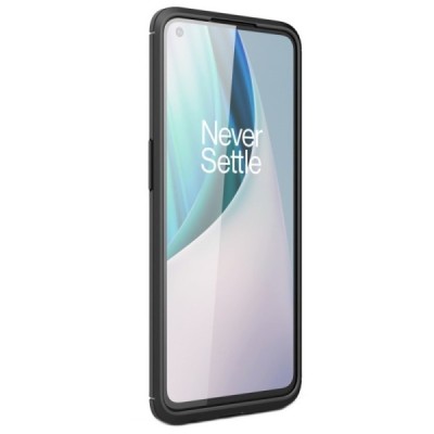OnePlus Nord N10 5G Carbon kieto silikono TPU juodas dėklas - nugarėlė | Priedai.lt