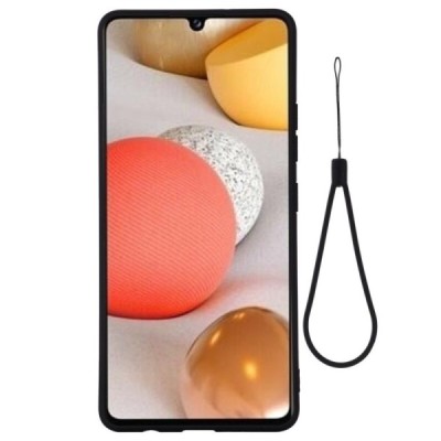Samsung Galaxy A42 5G Shell kieto silikono TPU juodas dėklas - nugarėlė | Priedai.lt