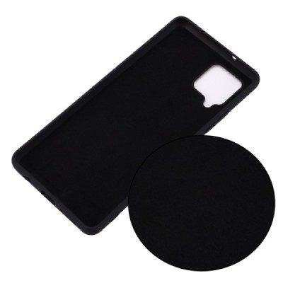 Samsung Galaxy A42 5G Shell kieto silikono TPU juodas dėklas - nugarėlė | Priedai.lt