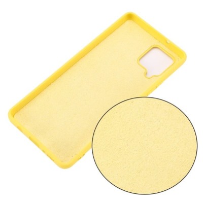 Samsung Galaxy A42 5G Shell kieto silikono TPU geltonas dėklas - nugarėlė | Priedai.lt